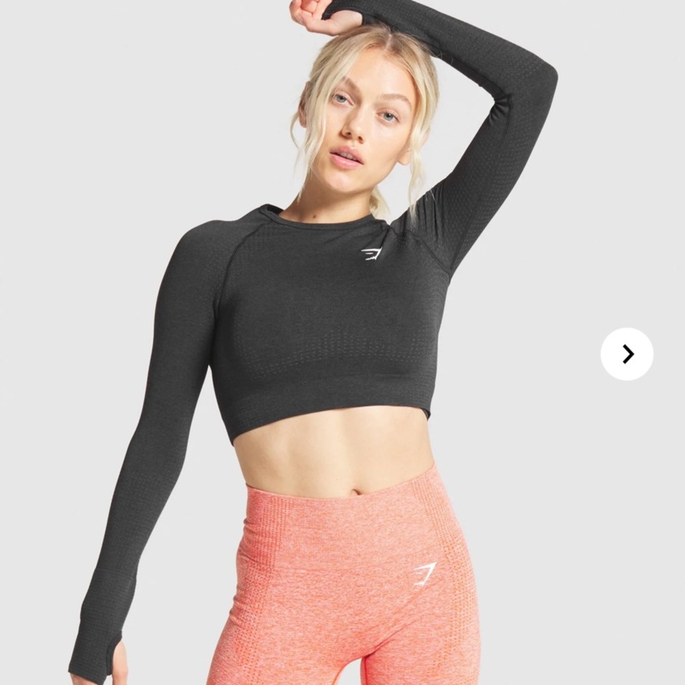 Gymshark Vital Seamless Long Sleeve Crop Top